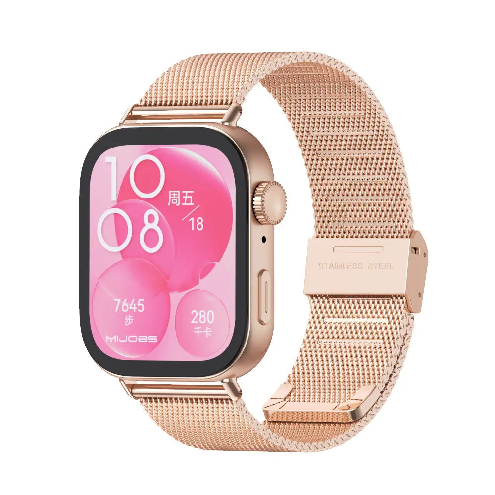 Bracelet Huawei Watch Fit 3/4 (Milanais à boucle) - 4 coloris